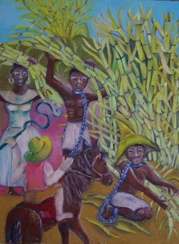 Slave painting © Ian & Andrea Treleaven
